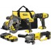 Stanley SFMCK469M2 FatMax V20 Akku-Werkzeugset (18V/2x4,0Ah), Tasche