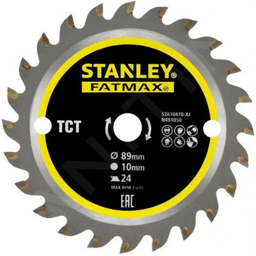 Stanley STA10410-XJ FatMax Sägeblatt für Holz TCT 89x10mm, 24 Zähne