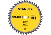 Stanley STA13145-XJ Sägeblatt für Holz 190x16mm, 40 Zähne