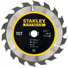 Stanley STA15315-XJ Sägeblatt für Holz 160x16mm, 18 Zähne