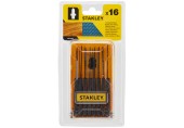 Stanley STA28160-XJ 16-teiliger Set HCS-HSS-Sägeblätter für Holz und Metall, Typ T
