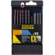 Stanley STA29240-XJ 10-teiliger Set HCS-HSS-Sägeblätter für Holz und Metall, Typ T