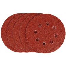 Stanley STA32177-XJ Schleifblatt für Exzenterschleifer 125mm, P40, 5 Stück