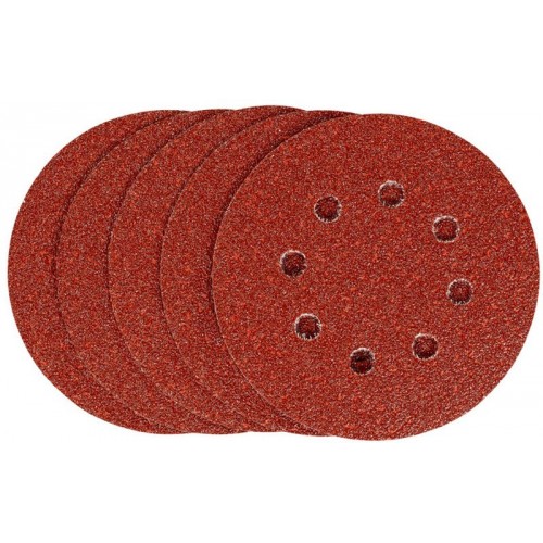 Stanley STA32177-XJ Schleifblatt für Exzenterschleifer 125mm, P40, 5 Stück