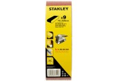 Stanley STA33481-QZ Schleifbänder 75x533mm, 3x P60, 3x P80, 3x P100, 9 Stück