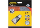 Stanley STA38107-XJ Diamanttrennscheibe segmentiert für Beton/Ziegelstein 125 x 22,2 mm