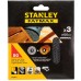 Stanley STA39252-XJ Schleifgitter für Exzenterschleifer 125mm, P80, 3 Stück