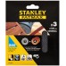 Stanley STA39262-XJ Schleifgitter für Exzenterschleifer 125mm, P240, 3 Stück