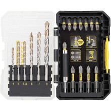 Stanley STA88552-XJ FatMax 19-tlg. Steinbohrer- und Torsion-Bit-Set