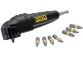 Stanley STA88582-XJ Winkelvorsatz mit 9-teiligem Bit-Set 25mm