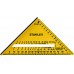 Stanley STHT46012-0 Anschlagwinkeldreieck aus Kunststoff 180mm