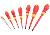 Stanley STHT60031-0 VDE-Schraubendreher-Satz (Schlitz+PZ+Tester), 7-teilig