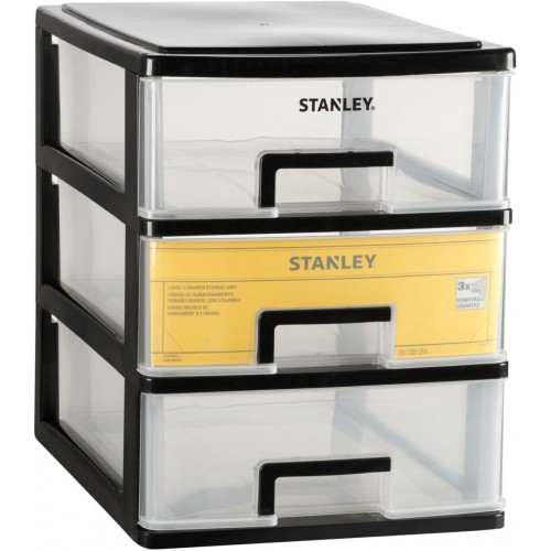 Stanley STST40710-1 Essential Organizer 3 Schubladen Klein Stanley STST40710-1 Essential Organizer 3 Schubladen Klein