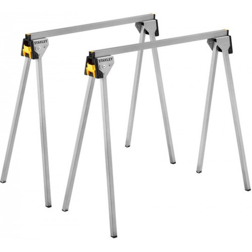 Stanley STST81337-1 Unterstellböcke aus Metal, belastbar bis 450 kg, 2 Stück Stanley STST81337-1 Unterstellböcke aus Metal, belastbar bis 450 kg, 2 Stück