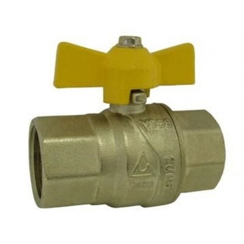 STENO Gas-Kugelhahn mit Flügelgriff, 3/4", 03300340 STENO Gas-Kugelhahn mit Flügelgriff, 3/4", 03300340