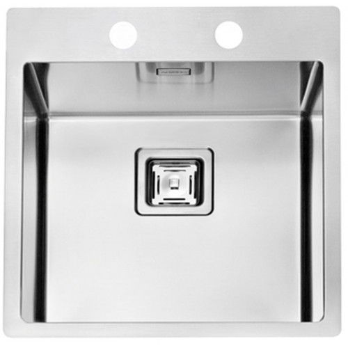 ALVEUS Stylux 10 F Küchenspüle, 450 x 510 mm, Edelstahl 1084278F