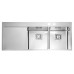ALVEUS Stylux 70 F Küchenspüle, Edelstahl, 1160 x 510 mm, rechts 1084421