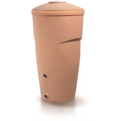 Prosperplast WALLYCAN Regenwassertonne Wassertank 270l, terrakotta IDWA270-R736