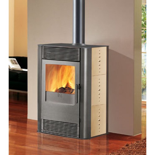 Edilkamin SWING Holz-Kaminofen beige 641760 Edilkamin SWING Holz-Kaminofen beige 641760