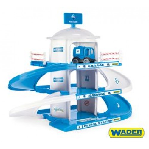 Wader ARAL Parkgarage Parkhaus Spielset 3 Ebenen 89050420