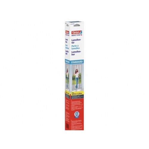 TESA Insect Stop Fliegengitter Lamellentür Standard anthrazit 0,95 x 2,2m 55198-00001