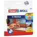 Tesamoll® P-Profil Gummidichtung braun 6 m 05395