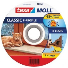 Tesamoll® P-Profil Gummidichtung braun 100 m
