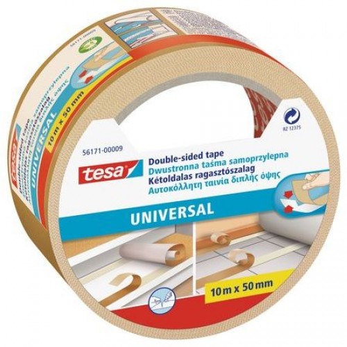 TESA Doppelseitiges Klebeband universal 10m x 50mm 56171