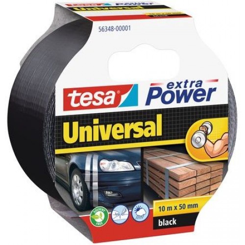 TESA extra Power® Universal Gewebeband Folienband schwarz 56348 TESA extra Power® Universal Gewebeband Folienband schwarz 56348