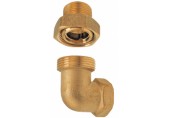 FERRO Messing-Winkelverschraubung mit O-Ring 5/4" SGU10