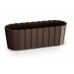 Prosperplast BOARDEE CASE Blumenkasten 38,3x14,4x13 cm, braun DDEC400-405U