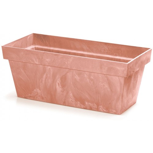 Prosperplast CUBE CASE BETON EFFECT Blumenkasten 58,7x26,4x23,6cm, terracotta DCUC600E-R62 Prosperplast CUBE CASE BETON EFFECT Blumenkasten 58,7x26,4x23,6cm, terracotta DCUC600E-R62