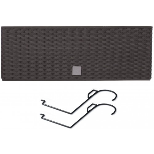 Prosperplast RATO CASE W Blumenkasten 39,5x18,5x19,5cm, Anthrazit DRC400W Prosperplast RATO CASE W Blumenkasten 39,5x18,5x19,5cm, Anthrazit DRC400W