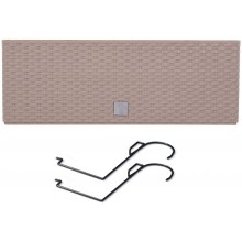 Prosperplast RATO CASE W Blumenkasten 58x18x19,5cm, mocca DRC600W