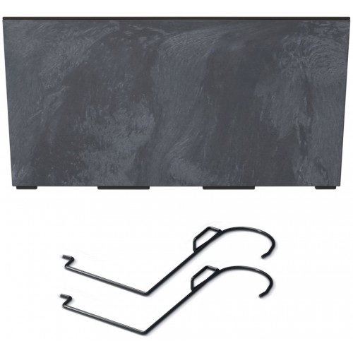 Prosperplast URBI CASE BETON Effect W Blumenkasten, 58x18x20cm, Anthrazit DUC600EW Prosperplast URBI CASE BETON Effect W Blumenkasten, 58x18x20cm, Anthrazit DUC600EW