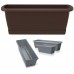 Prosperplast RESPANA EASYCARE Balkonkasten 39,7x19x14cm, Braun ISE400S-R222