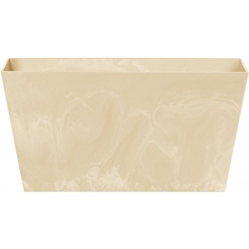 Prosperplast TUBUS CASE BETON Effect Blumenkasten 60x32,4x30cm, Creme DTUC600E