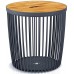 Prosperplast CLUBO praktischer Beistelltisch / Korb 33,5cm, Anthrazit ICLU25T