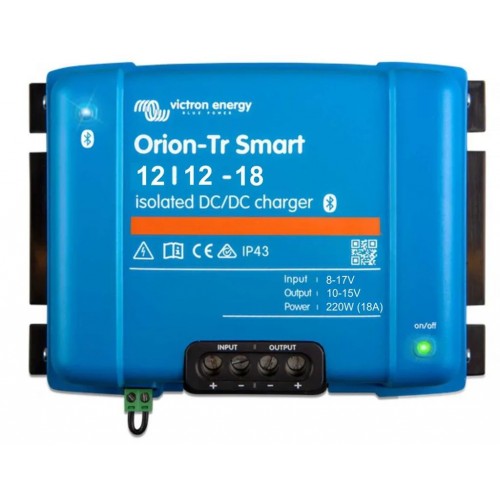Victron Energy DC-DC Orion-Tr Smart Ladegerät 12/12-18A (220W), isoliert ORI121222120