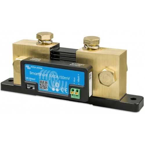 Victron Energy SmartShunt Batteriemonitor IP21 1000A SHU050210050 Victron Energy SmartShunt Batteriemonitor IP21 1000A SHU050210050