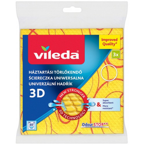 VILEDA Allzwecktuch +30% Microfaser 3er 144826