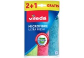 VILEDA Microfibre Ultrafresh, Mehrfarbig 2 + 1 ks 162660