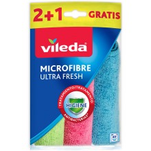 VILEDA Microfibre Ultrafresh, Mehrfarbig 2 + 1 ks 162660