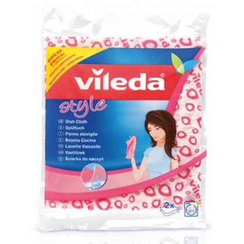 VILEDA Style Spültuch im Doppelpack - 36 x 29 cm