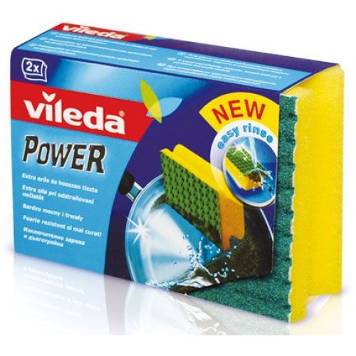 VILEDA Power Schwamm, 2 St. 138932 VILEDA Power Schwamm, 2 St. 138932