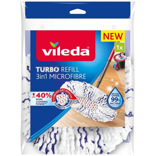 VILEDA TTURBO Microfaser Ersatzpad für 3in1 167749