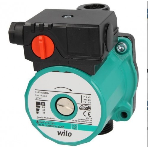 WILO Solarpumpe Star-STG 15/4, G 1/2", 130 mm, 4056933