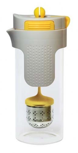 STONELINE 2in1 Tee- und Kaffeezubereiter, 750 ml gelb WX-14348