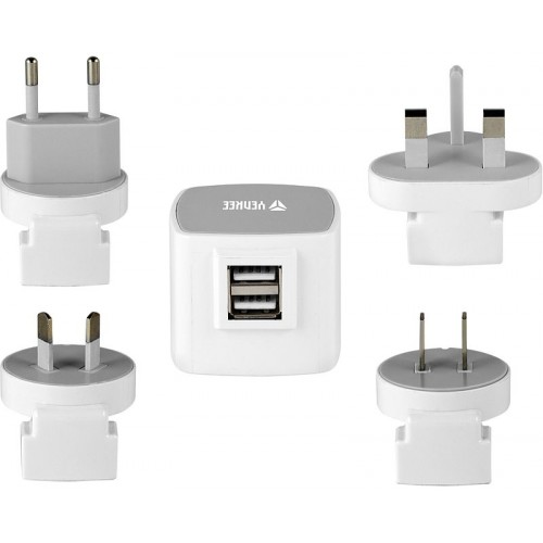 YENKEE YAT 202 Reiseadapter USB 3,5A 35045892 YENKEE YAT 202 Reiseadapter USB 3,5A 35045892