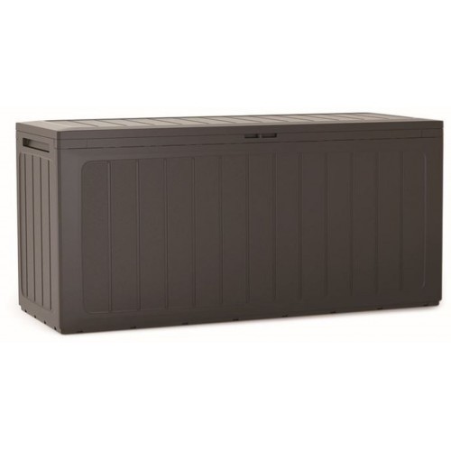 Prosperplast BOARDEBOX Gartenbox Aufbewahrungsbox, 280 l, umbra MBBL280